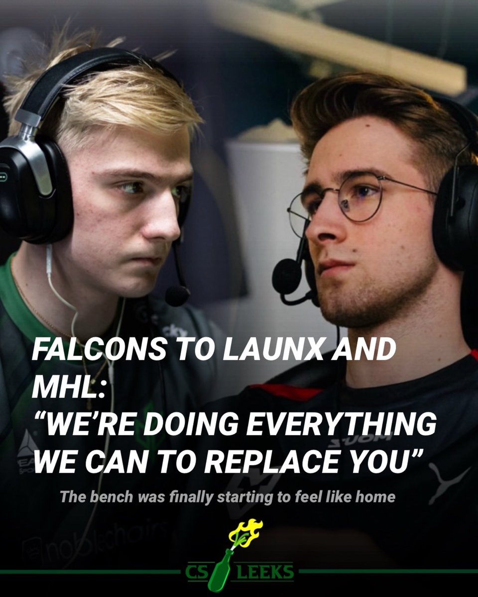 CS2Leeks's tweet image. BREAKING: Falcons apologizes to lauNX and mhL

“We&apos;re terribly sorry that we have to bring you back into the roster after we promised to kick you, but we assure you we&apos;re doing everything in our power to replace you as soon as possible.”