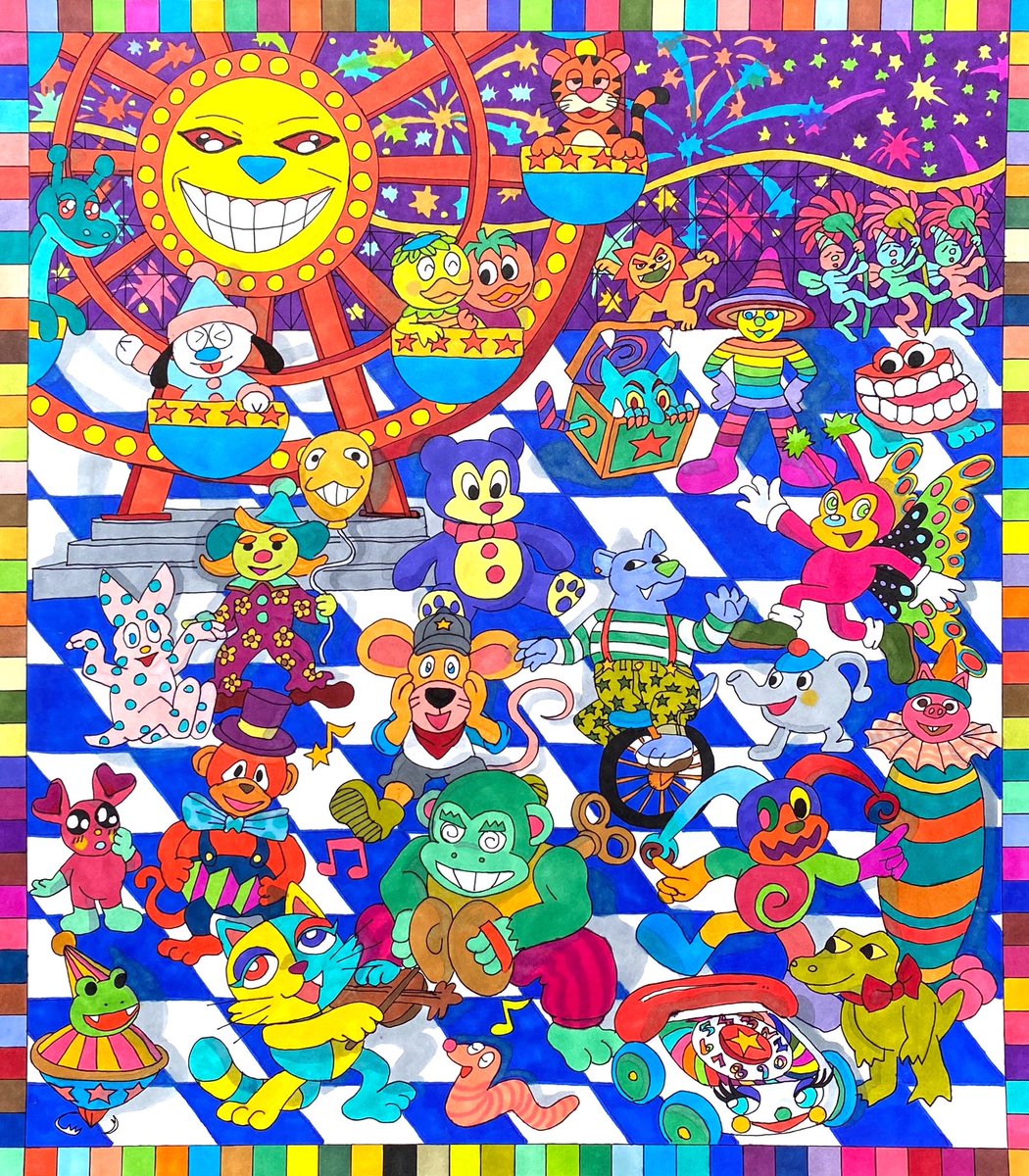 instagram's tweet photo. Visual candy 🍭 by artist Wayne Bruce aka Ducky

https://t.co/irPaL9FqHx https://t.co/GtPkeRwOU5