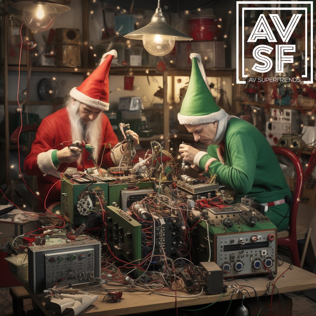 AVSuperfriends's tweet image. On the fifth day of AVSFmas, my Inbox brought to me…

Five token rings

Join the AV SuperFriends LIVE on Dec 15 at 3p EST for a Holiday Party! Live guests, a photo exchange, the official AVSFmas tree, and more!

avsf.live

#EdTech #AVTweeps #HigherEdAV