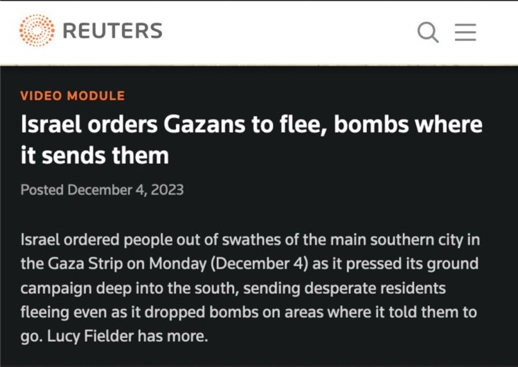 How is this anything BUT genocide?