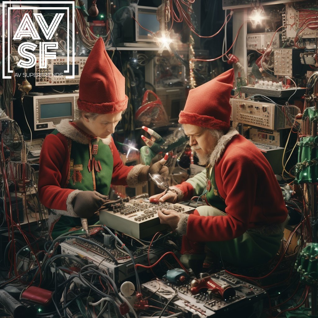 AVSuperfriends's tweet image. On the sixth day of AVSFmas, my Inbox brought to me…

Six lecterns rising

Join the AV SuperFriends LIVE on Dec 15 at 3p EST for a Holiday Party! Live guests, a photo exchange, the official AVSFmas tree, and more!

avsf.live

#EdTech #AVTweeps #HigherEdAV