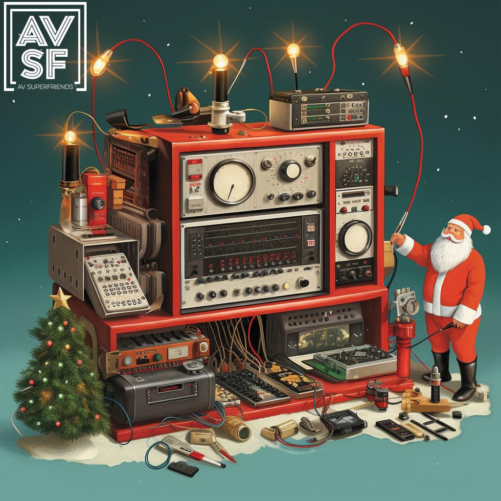 AVSuperfriends's tweet image. On the eighth day of AVSFmas, my Inbox brought to me…

Eight firmwares cooking

Join the AV SuperFriends LIVE on Dec 15 at 3p EST for a Holiday Party! Live guests, a photo exchange, the official AVSFmas tree, and more!

avsf.live

#EdTech #AVTweeps #HigherEdAV