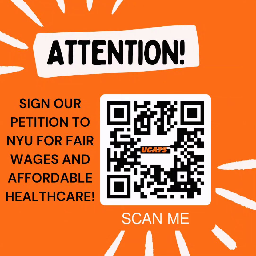 NYU REFUSES to compensate UCATS members with fair wages and quality affordable healthcare. Sign this petition to NYU President Linda Mills to DEMAND she recognizes the dedication and hard work of UCATS members with a fair contract #unionstrong💪 #UCATS3882 #WeAreTheUnionUCATS