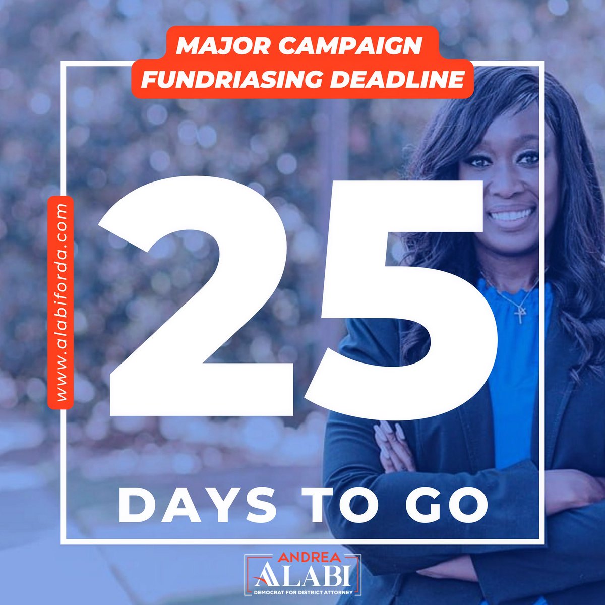 December 31, 2023, marks five months until our pivotal primary election day, which will decide who is going to be the next District Attorney of Gwinnett County. Your financial support has never been more critical for the campaign’s success.