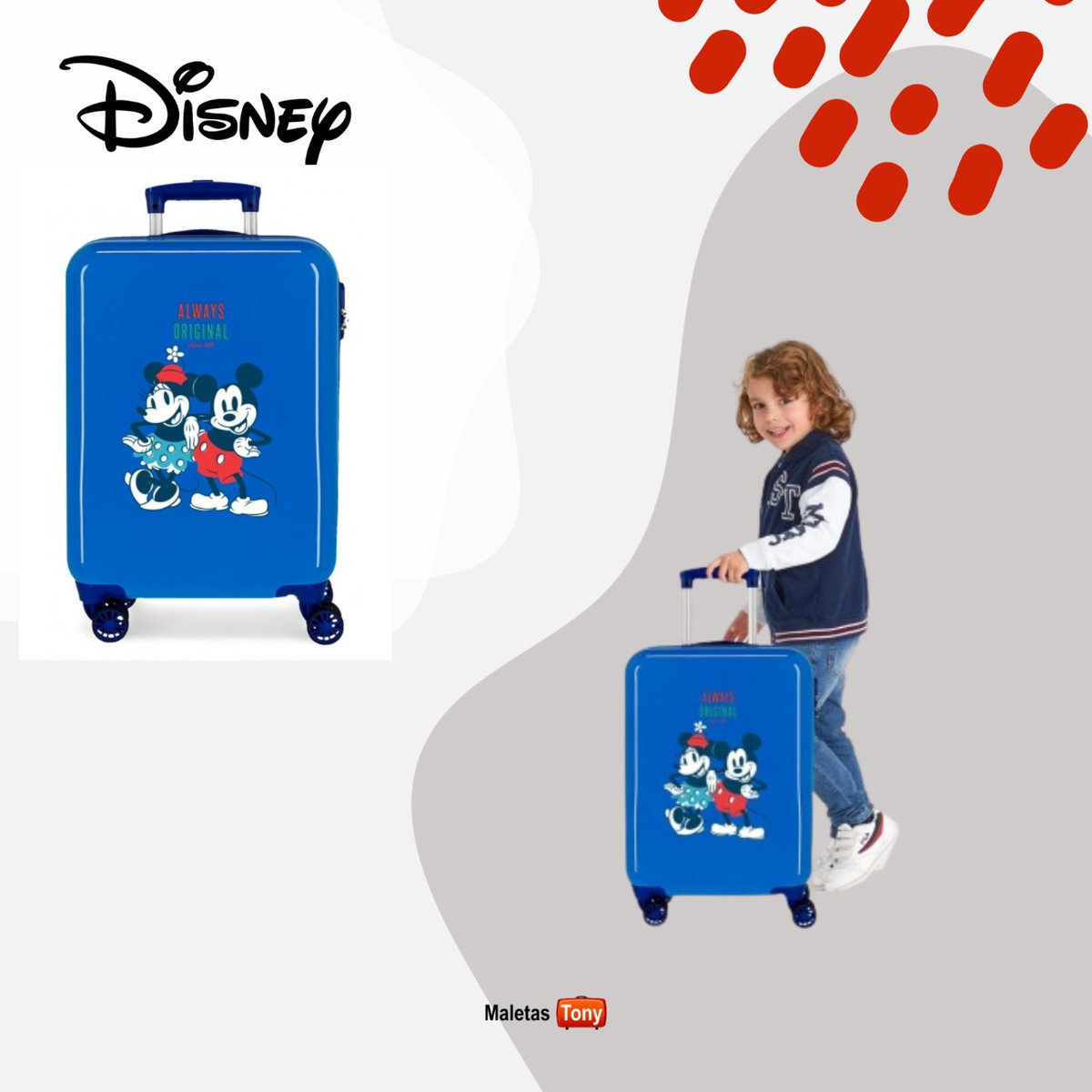 MaletasTony's tweet photo. 😊Mickey Mouse o La Patrulla Canina.

¿De qué equipo eres? ❤️

▶ https://t.co/9OapDQEtwC

📢 Y recuerda:

✅ Pídela ya recíbela en casa en 24-48 horas
✅ Envíos gratis en pedidos superiores a 35€ https://t.co/3kGZk0bulv