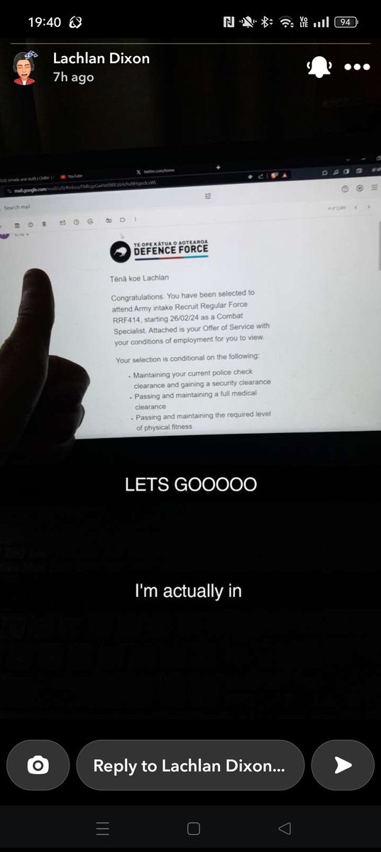 The medical took forever but finally, 17 year old son will be off in Feb 2024 after completing Year 12, passing NCEA  Level 2 (which no one understands). His father is disappointed he  isn't interested in the farm. Can't force them into farming I keep telling him. Agree?