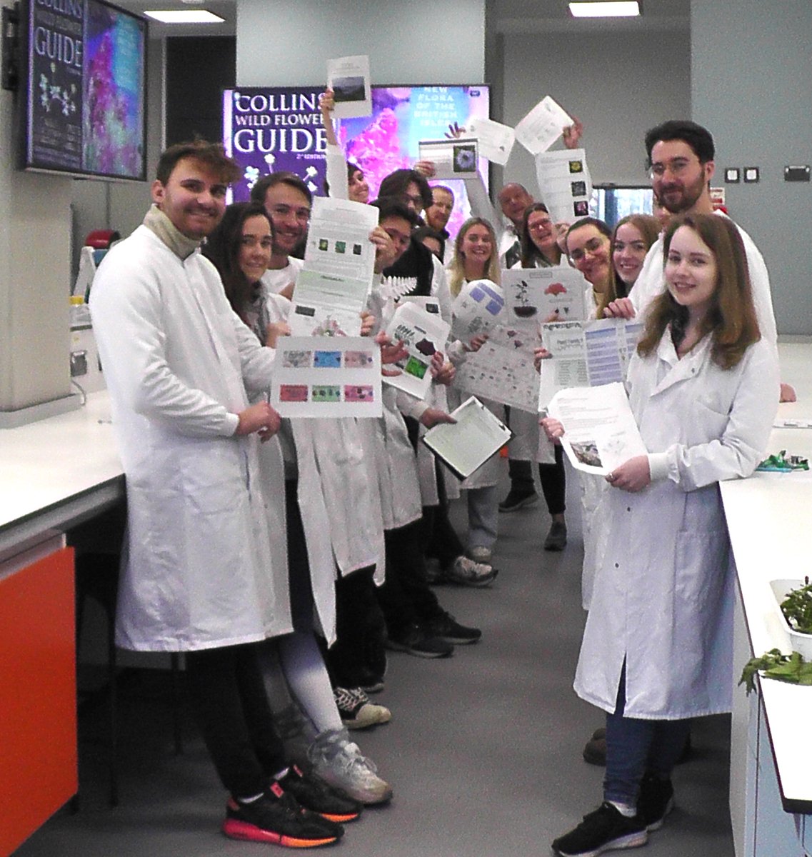 drmgoeswild's tweet photo. #MScESSP proudly displaying their plant family keys, our answer to #Streeter and #Stace! Great diversity of styles this year, including dichotomous keys, flow charts and even an interactive key in #PowerPoint and one in #Excel! @UniofReading @ReadingBioSci @BSBIbotany @BUCBotany https://t.co/j39C9idOhD
