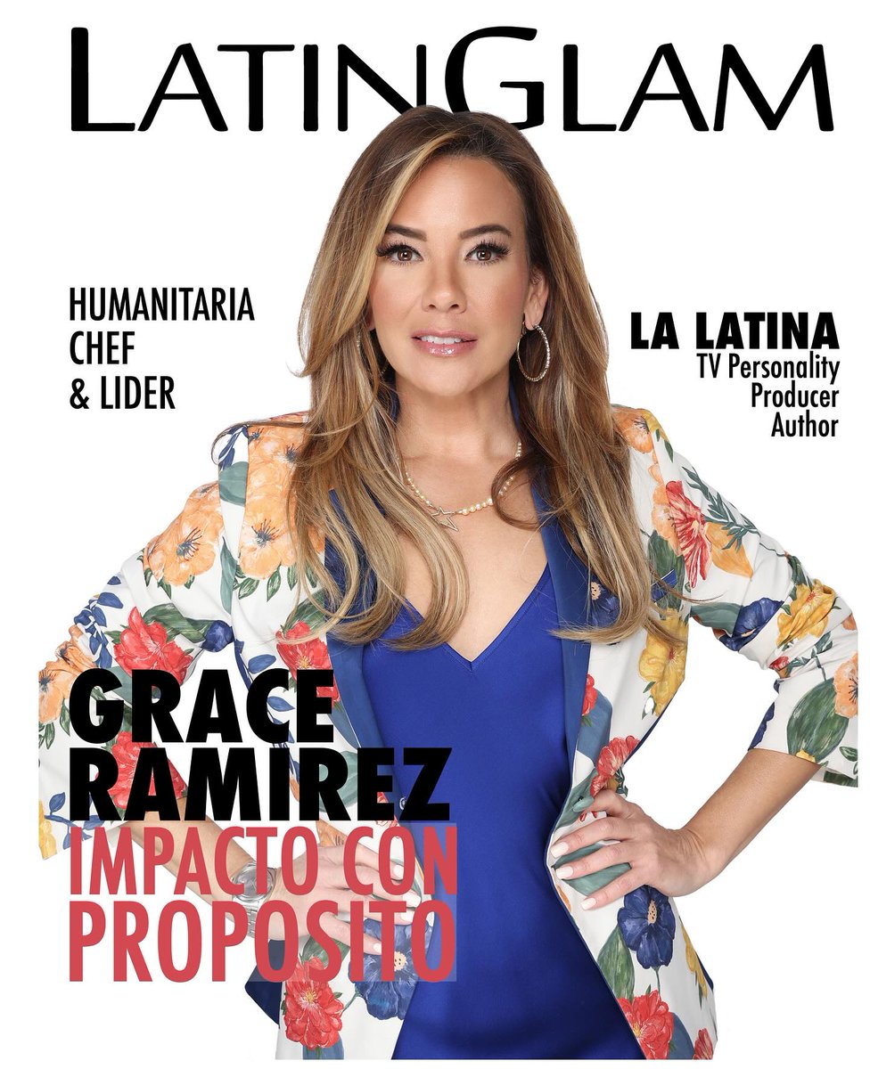 Grace Ramirez Impacto con propósito! nuestra portada LatinGlam de Noviembre!!

Humanitaria dedicada, educadora, autora y personalidad televisiva, ella se ha convertido en una líder mundial que lleva su herencia y carisma latinoamericanos a las vastas audiencias #LatinGlam