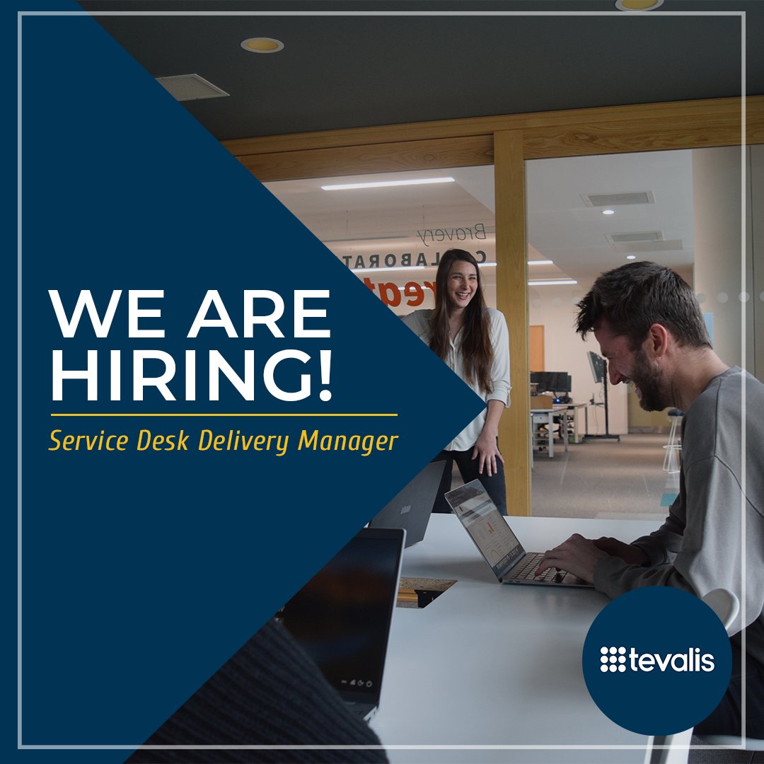 Are you ITIL Qualified? Can you lead a service desk with adherence to ITIL best practices in service management? If so, Tevalis wants to hear from you!

If you have strong leadership skills and a TIL v3 or ITIL 4 certification - Apply today! 

website.tevalis.com/join-us/