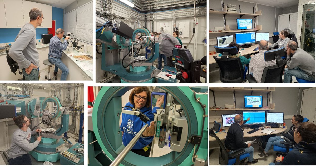 Pilar García Orduña (@pilargarciaord) on Twitter photo Exciting time with@FernandoJLahoz installing the new SC diffractometer in <a href="/BM25_SpLine/">BM25 SpLine</a> at the <a href="/esrfsynchrotron/">European Synchrotron</a> !!
<a href="/CSIC/">CSIC</a>, <a href="/ISQCH/">ISQCH (CSIC-UNIZAR)</a>, <a href="/chiralcatgroup/">ChiralCatGroup</a>, <a href="/unizar/">Universidad Zaragoza</a>, <a href="/icmm_csic/">Instituto de Ciencia de Materiales Madrid - CSIC</a>, <a href="/GE3C_RSEQF/">GE3C RSEQ-RSEF</a>, <a href="/CienciaGob/">Ministerio de Ciencia, Innovación y Universidades</a>, <a href="/DECTRIS_News/">DECTRIS Ltd.</a> Exciting time with@FernandoJLahoz installing the new SC diffractometer in <a href="/BM25_SpLine/">BM25 SpLine</a> at the <a href="/esrfsynchrotron/">European Synchrotron</a> !!
<a href="/CSIC/">CSIC</a>, <a href="/ISQCH/">ISQCH (CSIC-UNIZAR)</a>, <a href="/chiralcatgroup/">ChiralCatGroup</a>, <a href="/unizar/">Universidad Zaragoza</a>, <a href="/icmm_csic/">Instituto de Ciencia de Materiales Madrid - CSIC</a>, <a href="/GE3C_RSEQF/">GE3C RSEQ-RSEF</a>, <a href="/CienciaGob/">Ministerio de Ciencia, Innovación y Universidades</a>, <a href="/DECTRIS_News/">DECTRIS Ltd.</a>