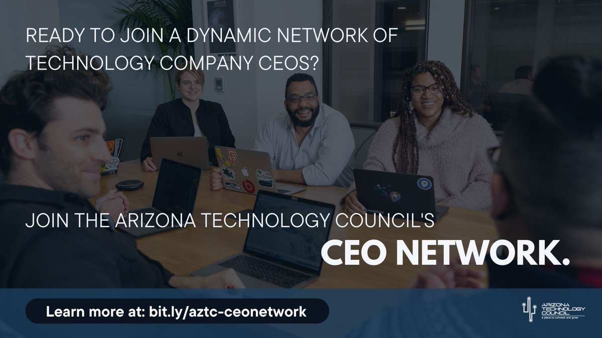 Applications for the 2024 Phoenix CEO Network are OPEN! Ready to join a dynamic network of tech CEOs? We are committed to equipping industry member tech company CEOs with the resources, network and support they need to lead with purpose and confidence. ➡️ buff.ly/3QEuhni