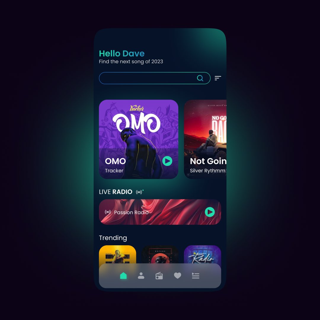 lino_designs's tweet photo. Modern style music mobile app design. 

#mobileapp #uidesign #uiux #music #figma @figma https://t.co/fGY9SRdrPQ