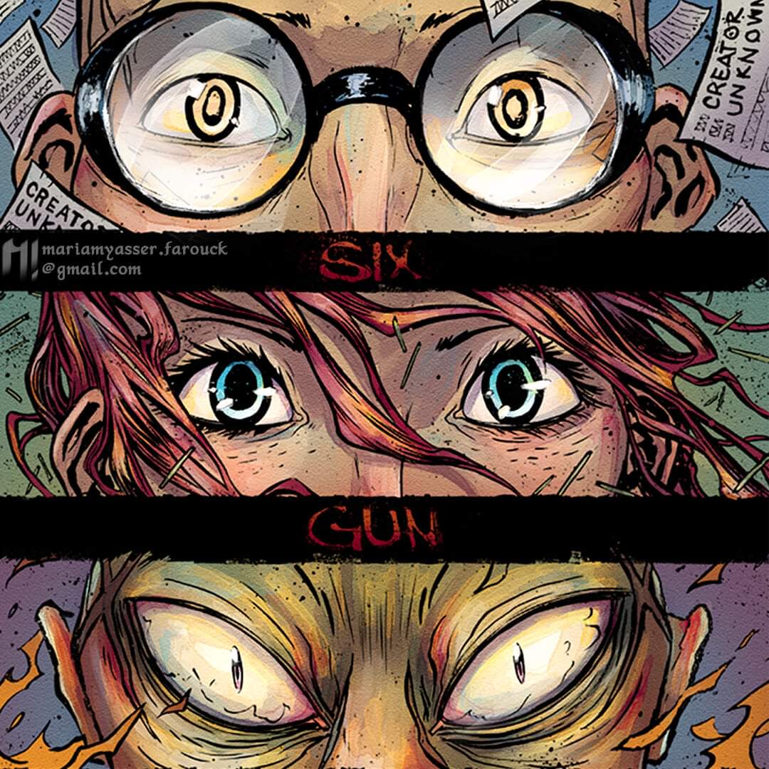 comicbook colorist for hire!
I had much fun coloring the amazing cover of sixgungorilla
Art by the amazing artist Jeff Stokely

Open for coloring commissions. Feel free to check my portfolio here farashetmanga.artstation.com/albums/1706471