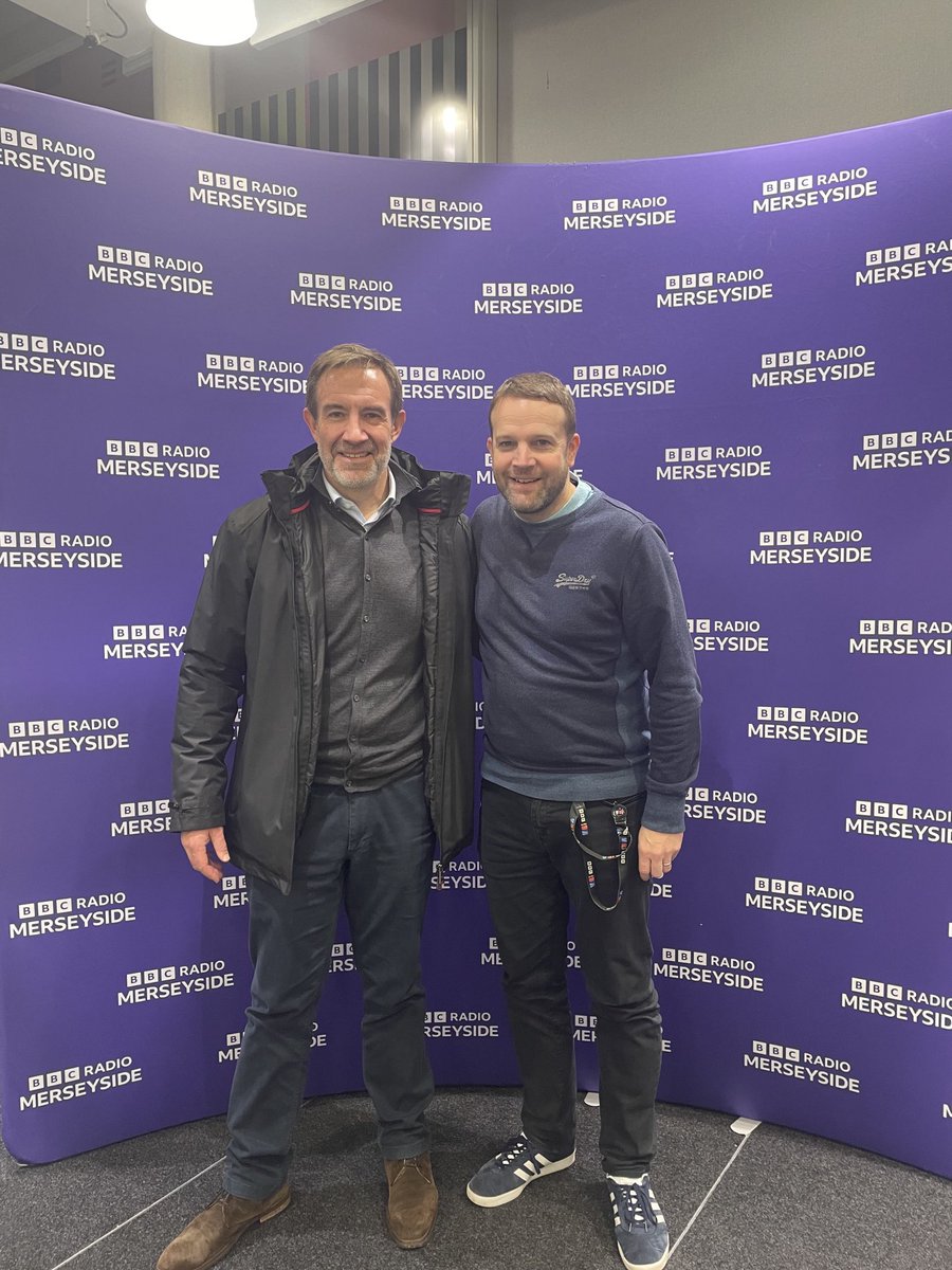paulsaltysalt's tweet photo. Great to hear all about the brilliant work ⁦@LFCFoundation⁩ are doing with ⁦@MattParishLFCF⁩. Hear it on tonight’s ⁦@bbcmerseysport⁩ #lfc https://t.co/UvKvV2x5he