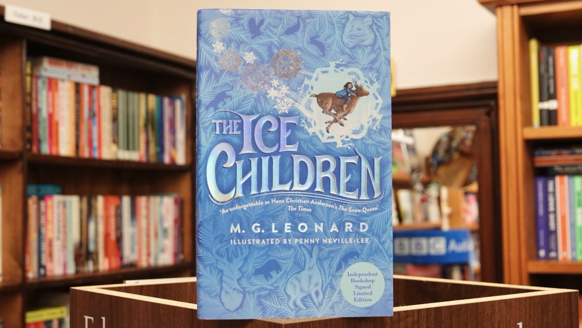 As the shop door closes, the advent door for 5th December opens... onto *signed* sprayed edge indie editions of @MGLnrd's #TheIceChildren @MacmillanKidsUK samreadbooks.co.uk/product/m-g-le…