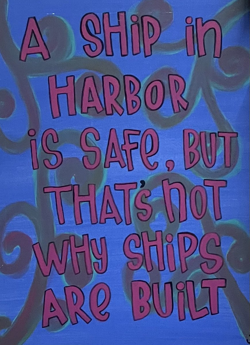 “A ship in harbor is safe, but that’s not why ships are built.” The teachers at <a href="/DecaturCityEdu/">Decatur City Schools</a> Excel center are doing the work to help students succeed. 👏🏻👏🏻👏🏻 Thank you <a href="/vhcschools/">Vestavia Hills City Schools</a> for sending us!