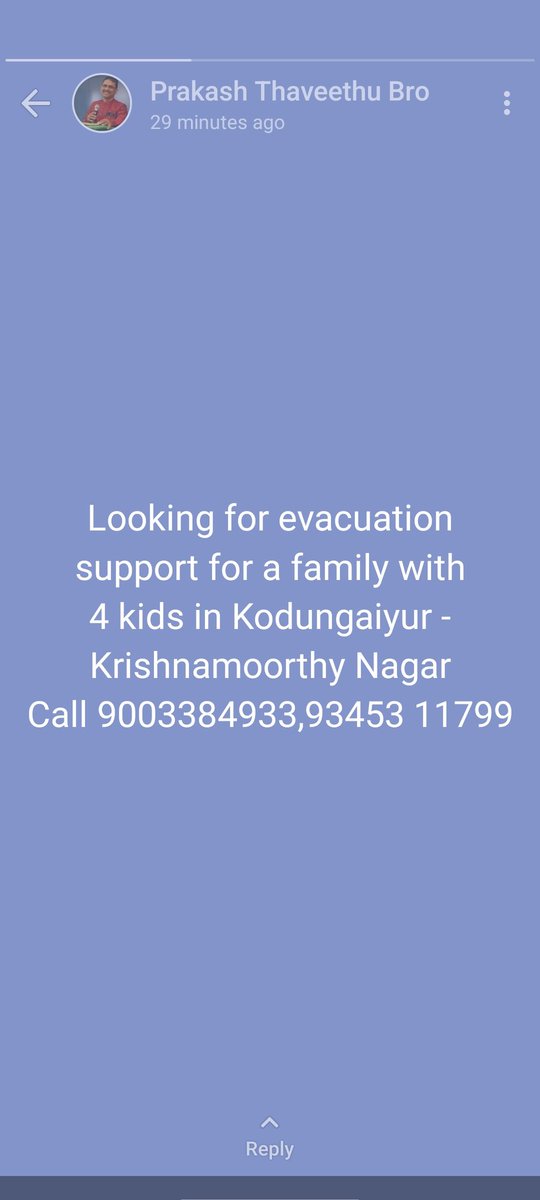 venolin's tweet image. #ChennaiRains

Kindly send a rescue team to this place...