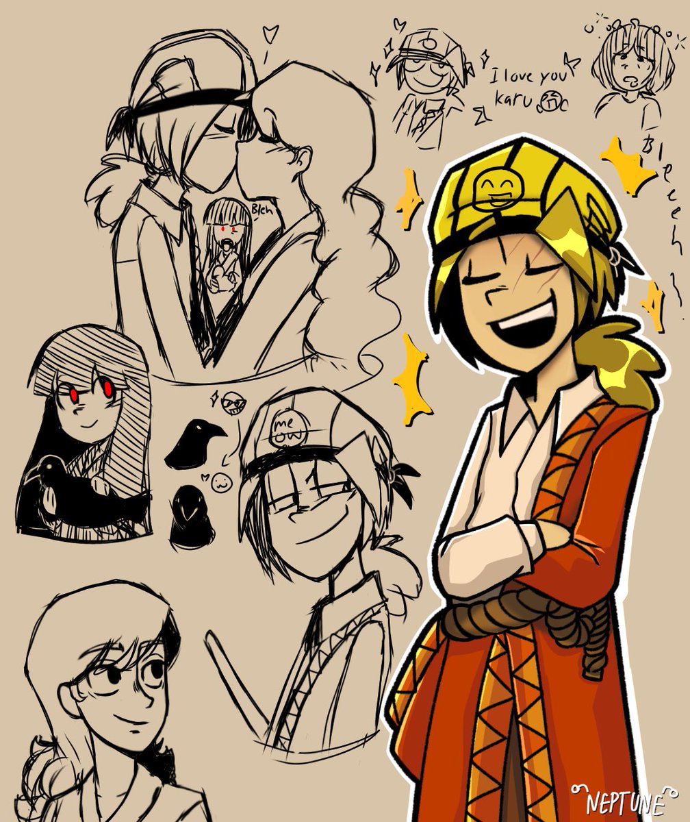 Neptunity0's tweet photo. I gotta draw more often anwyas,, doodles,,
 #castleofnations #lawsoftalos #samuraiduelerleague https://t.co/5Pj9DntfSb