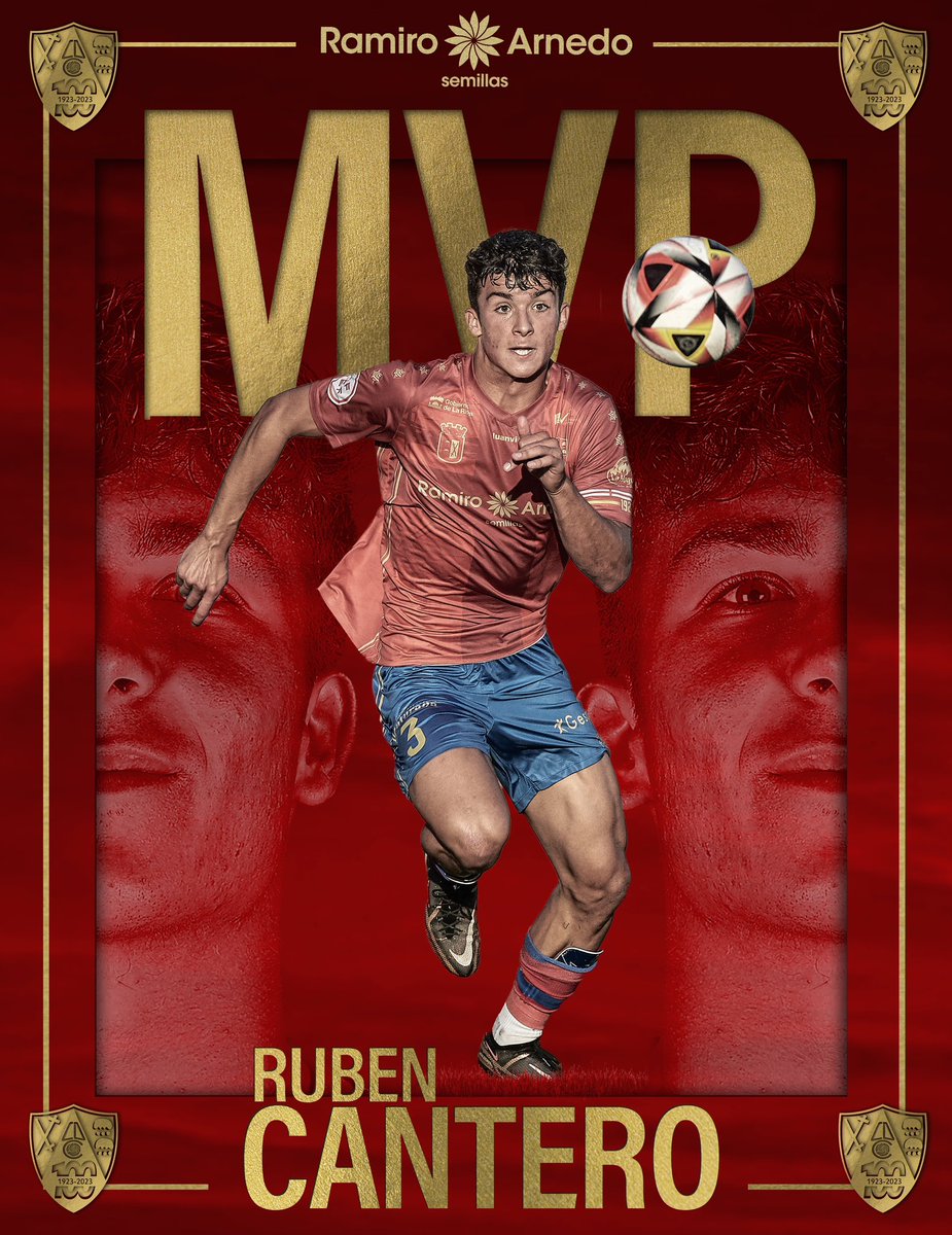 💯El 𝗠𝗩𝗣  𝗥𝗮𝗺𝗶𝗿𝗼 𝗔𝗿𝗻𝗲𝗱𝗼 𝗦𝗲𝗺𝗶𝗹𝗹𝗮𝘀  del partido #𝗖𝗮𝗹𝗮𝗵𝗼𝗿𝗿𝗮𝗜𝘇𝗮𝗿𝗿𝗮 elegido por la afición es  𝗥𝗨𝗕𝗘𝗡 𝗖𝗔𝗡𝗧𝗘𝗥𝗢  

¡ Enhorabuena,  <a href="/RubenCantero/">Cantero.ruben</a> ! 🏆

#centenariocdcalahorra
#ciudadrojilla