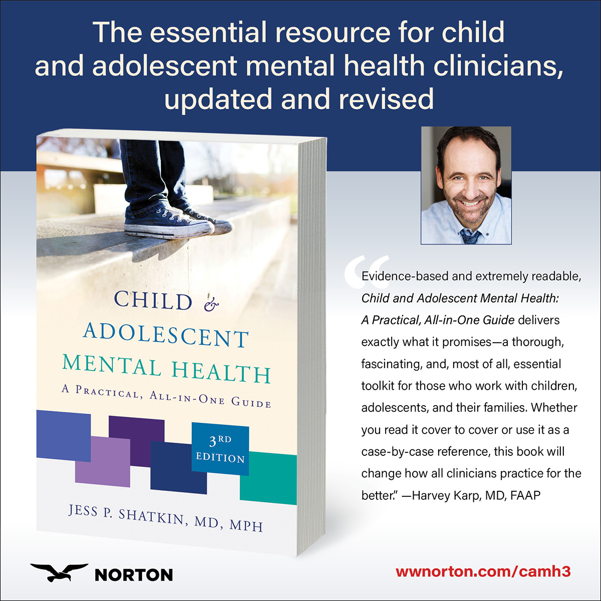 With the number and variety of mental health issues affecting kids on the rise, a complete resource guiding professionals through the complexities of youth mental health is needed more than ever. Learn more about CHILD & ADOLESCENT MENTAL HEALTH, 3rd Ed bit.ly/3T6Za6T