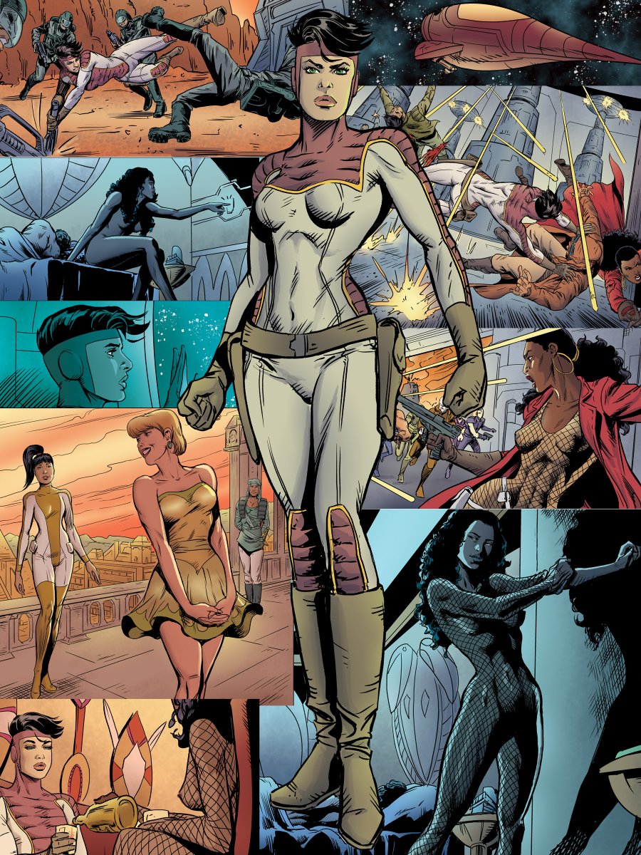 Kicking into Week Three on the trail to TREKKER: SPICE. Lots of surprises in store on the @KickstarterRead for the book, just like the ones Mercy faces in the story. Only, you know, less deadly. TrekkerKickstarter.com