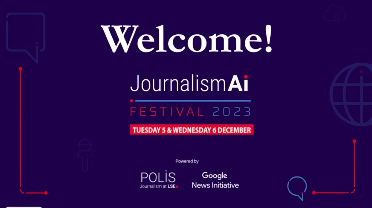 Attended the first day of #JournalismAI Festival & it was interesting to see how media organisations, particularly small newsrooms, across the world are using #AI for content production as well well #FactChecking within a year of #ChatGPT led #GenerativeAI boom.