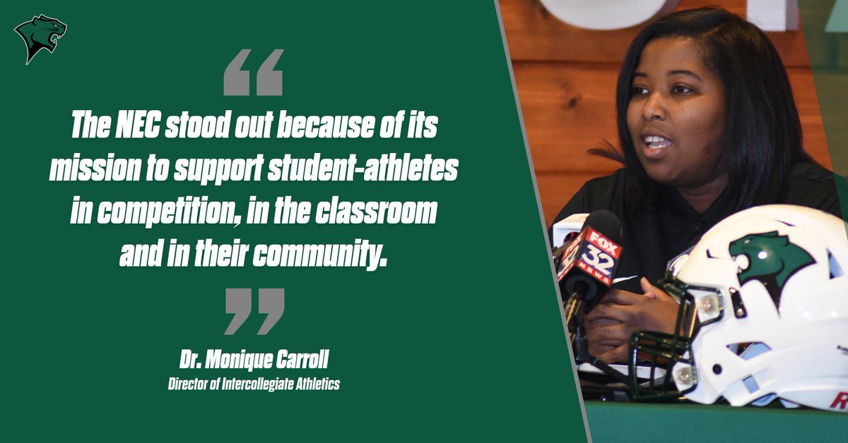 Chicago State Athletics (@chistatecougars) on Twitter photo It was an exciting morning at CSU! Looking forward to the opportunities <a href="/NECsports/">Northeast Conference</a> will offer to our student-athletes. It was an exciting morning at CSU! Looking forward to the opportunities <a href="/NECsports/">Northeast Conference</a> will offer to our student-athletes.