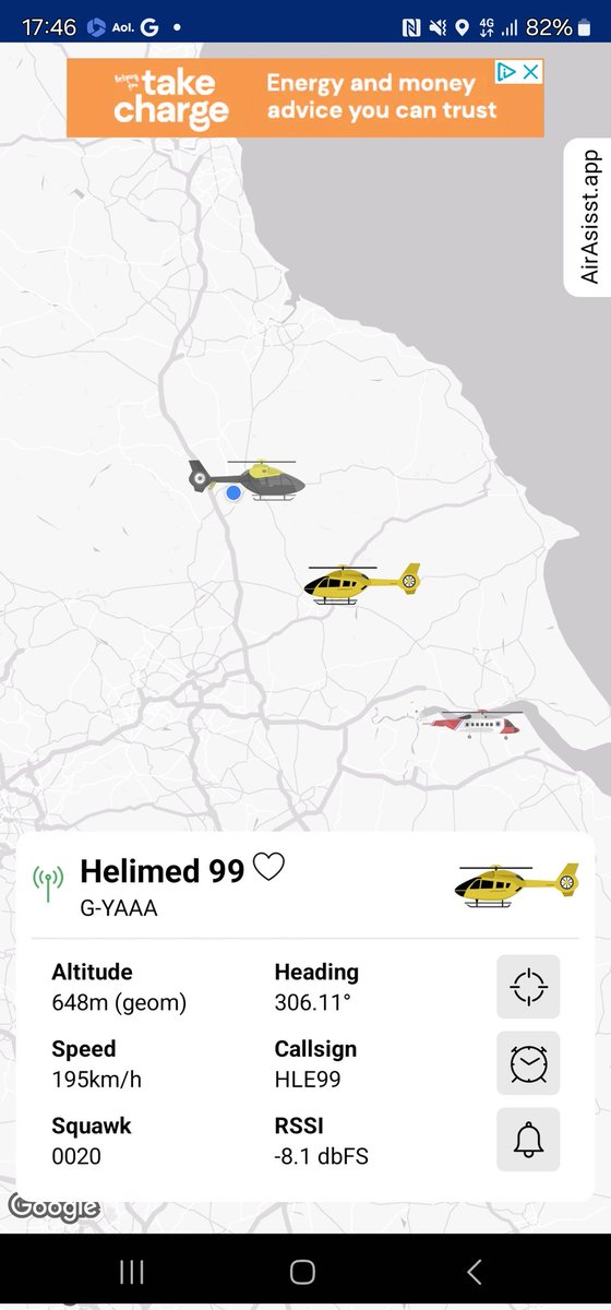 Waiting for our @YorkshireAirAmb Helimed 99 to return to Topcliffe for some Night training.
Tracking them on @AirAssistApp 
Great little App if you are interested in Air Ambulance, SAR and Police 👍