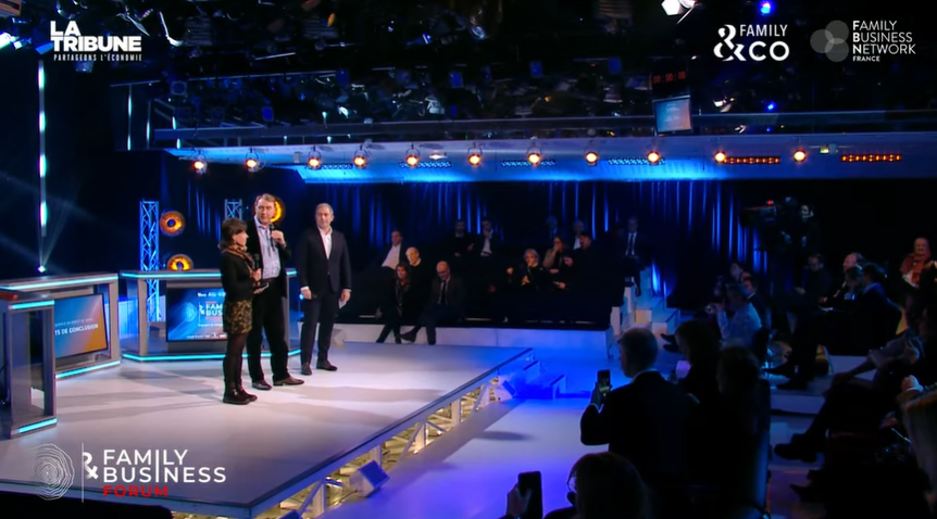 C'est l'heure de la conclusion du #FamilyAndBusinessForum aux côtés de <a href="/LaurentAllard/">LaurentAllard</a>, Associé, co-gérant @And_co_eu, Caroline Mathieu, Déléguée Générale FBN France et <a href="/LaTribune/">La Tribune</a>