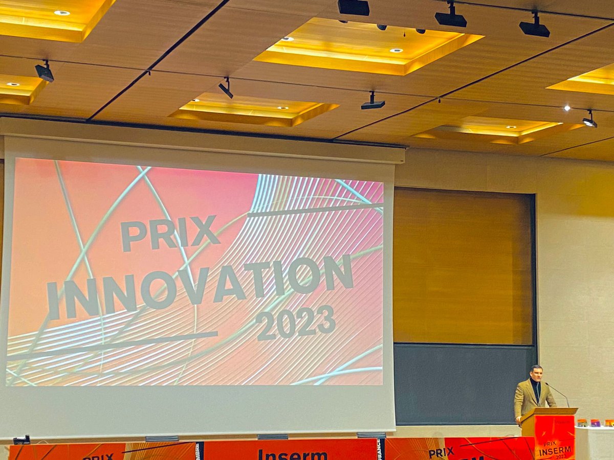 Félicitations @AlexandreLoupy Prix Innovation @Inserm 2023 ! Le PARCC est fier de toi et de ton parcours avec ton équipe @ParisTxGroup #PrixInserm2023
