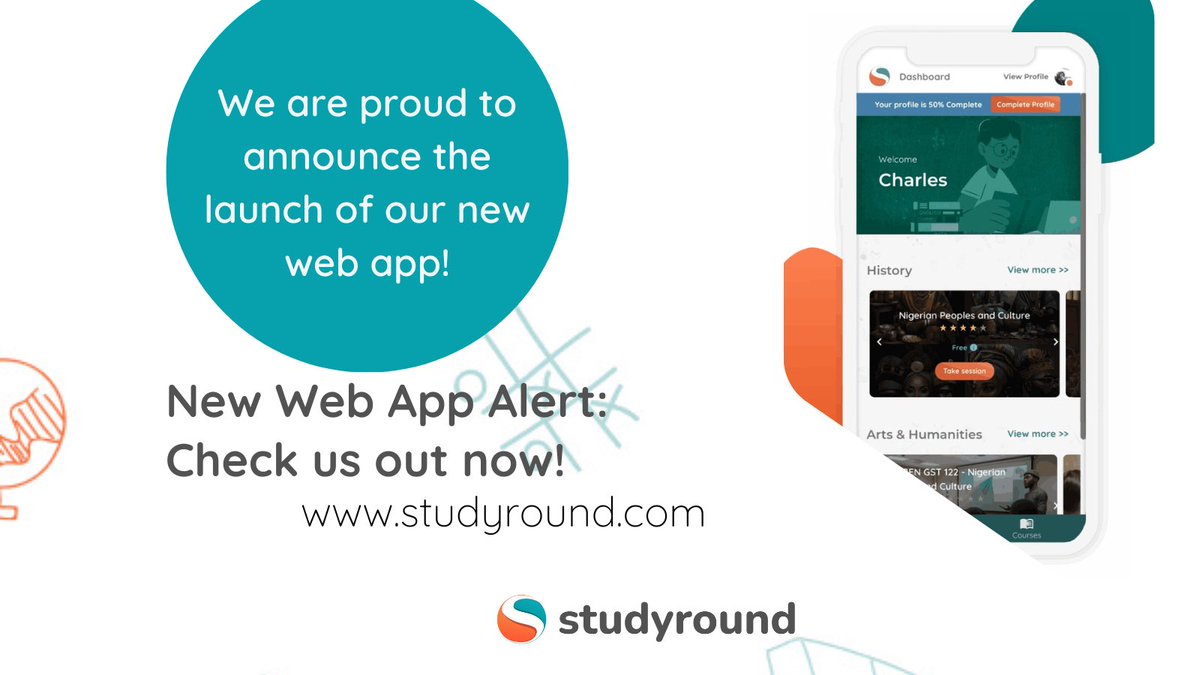 studyroundHQ's tweet photo. Exciting News: We are LIVE!  Dive into a revolutionary way of learning with Studyround. 
Your academic journey just got a major upgrade!
  #StudyroundLaunch 
#RevolutionizingLearning https://t.co/ArKXpgMv0a