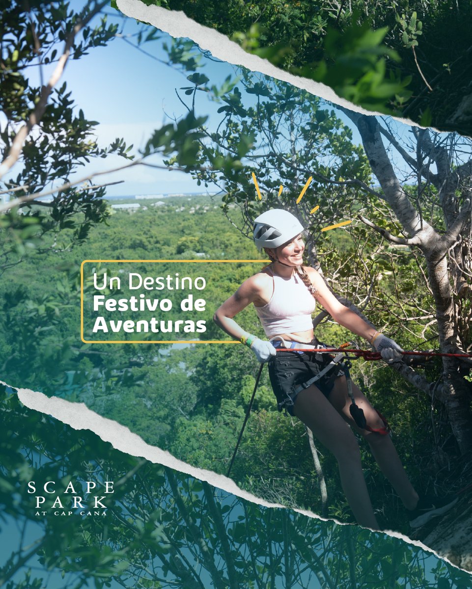 Donde la Navidad se convierte en una experiencia única, entre la emoción de las aventuras y la magia de la naturaleza. 🎅🏞️

#ScapePark #CapCana #RepublicaDominicana #Aventuras