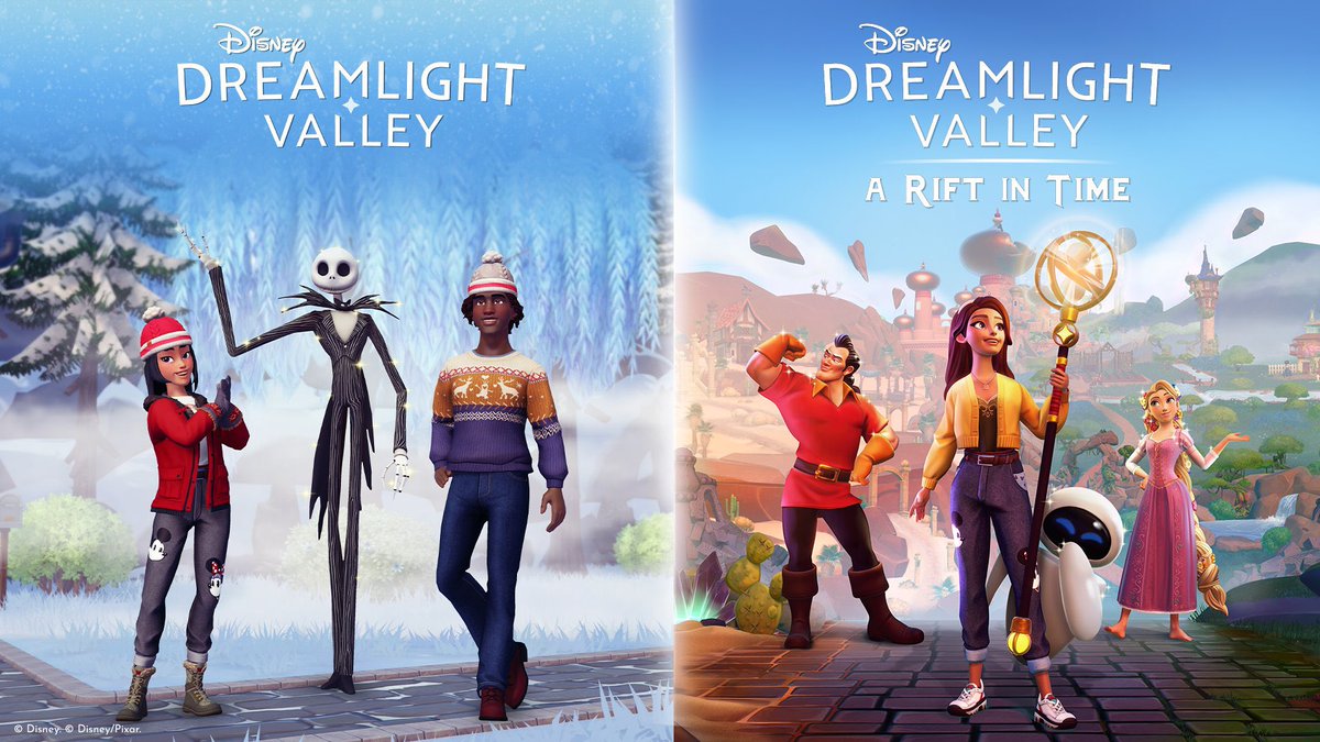 Le pass d’extension « Une Faille dans le Temps » et la mise à jour « Le Retour du Roi Citrouille » sont maintenant DISPONIBLES ! ⏳🎃✨

#DisneyDreamlightValley #DDLV #DDLVCommunity
