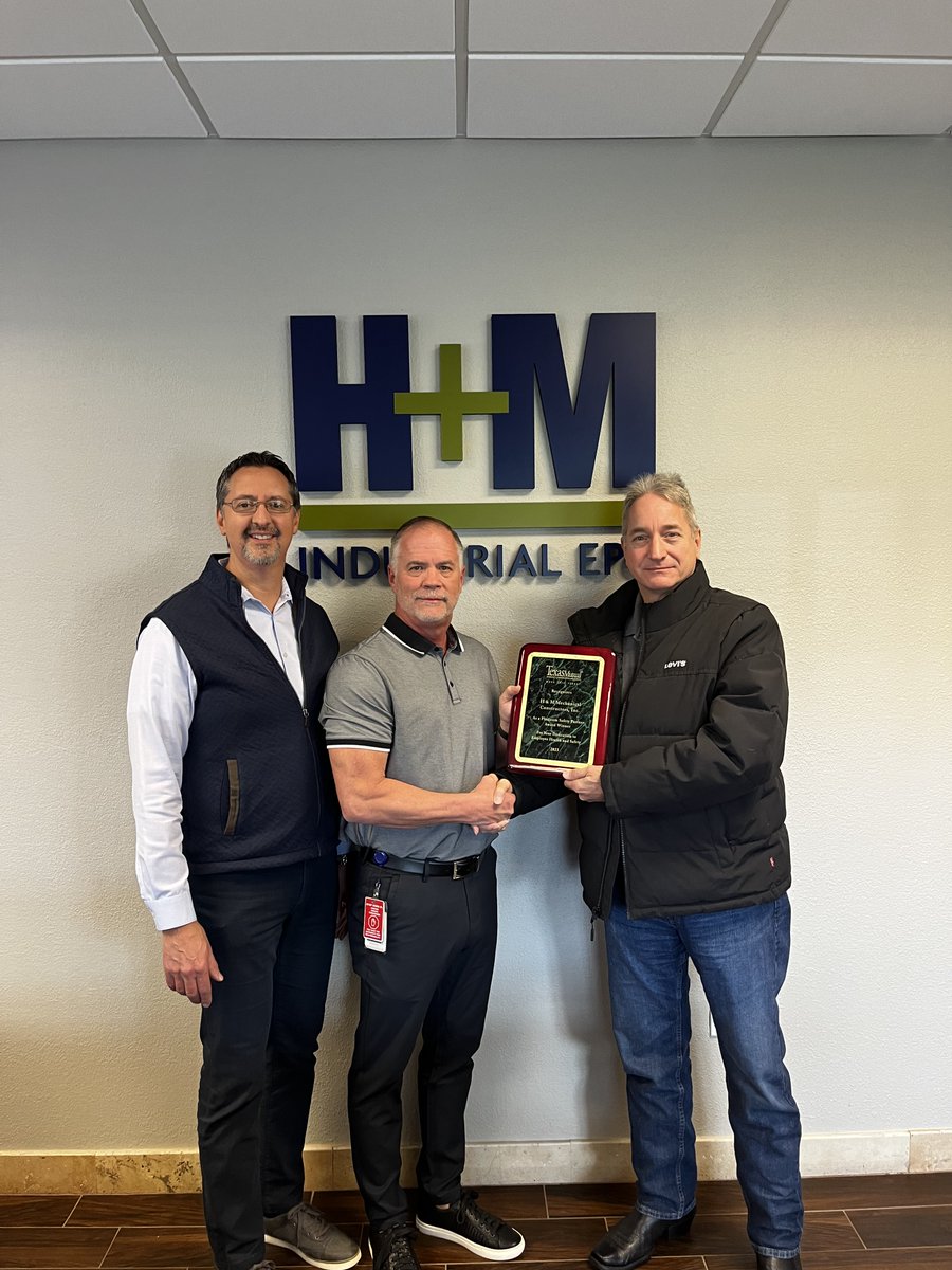 We are thrilled to announce that H+M has received the Platinum Safety Partner Award from <a href="/texasmutual/">Texas Mutual</a> Insurance Company. Out of +76,000 companies, we are proud to be one of the 200 recipients recognized for our unwavering commitment to workplace safety. hm-ec.com/safety-and-qua….