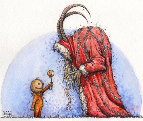 🧡❤️🖤 #trickrtreat #samtrickrtreat #sam #krampus #krampusnacht #samhain #ilovehorror #horroraddict #horror #horrorgal