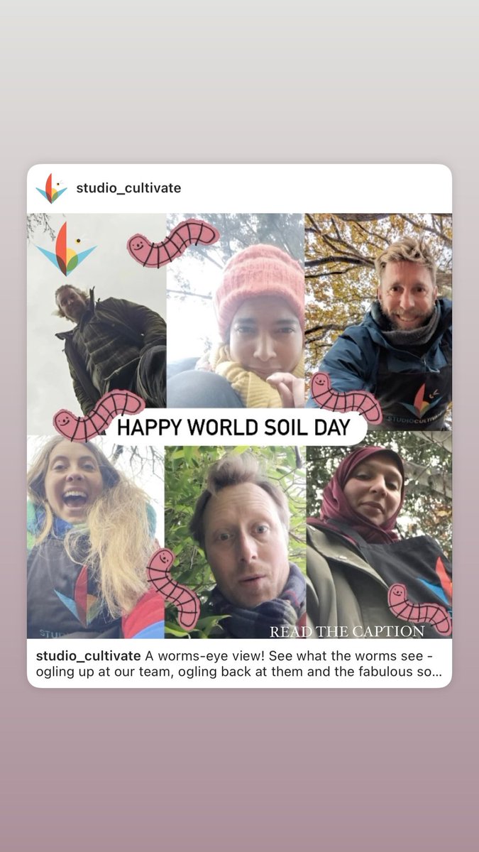 A worms-eye view! See what the worms see - ogling up at our team, ogling back at them and the fabulous soil that we celebrate always and a little extra on World Soil Day! 

Happy world soils day from all of the team here at SC! 

#worldsoilday #wormseyeview #soil #soilassociation
