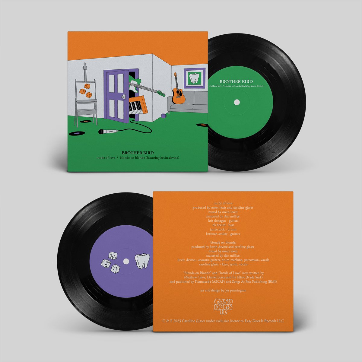 ‘inside of love’ &amp; ‘blonde on blonde’ ft. @KevinDevineTwit limited edition 7” now available for pre order 

brotherbirdmusic.com/another-year-s…
