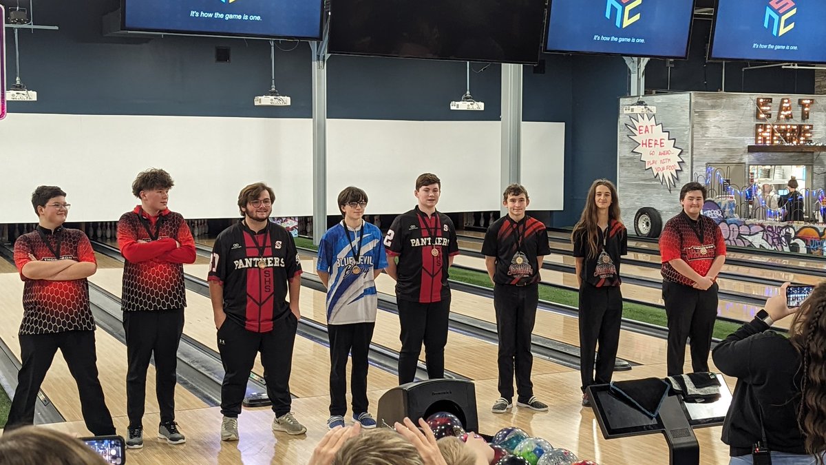 Sparkman Bowling JV bowlers finished 6th and 7th today in the Southside Panther Classic. Congratulations Caden Montgomery and Julian Boehme!
<a href="/SHSSenators/">Sparkman High School</a> <a href="/SparkmanAD/">Sparkman Athletics</a>