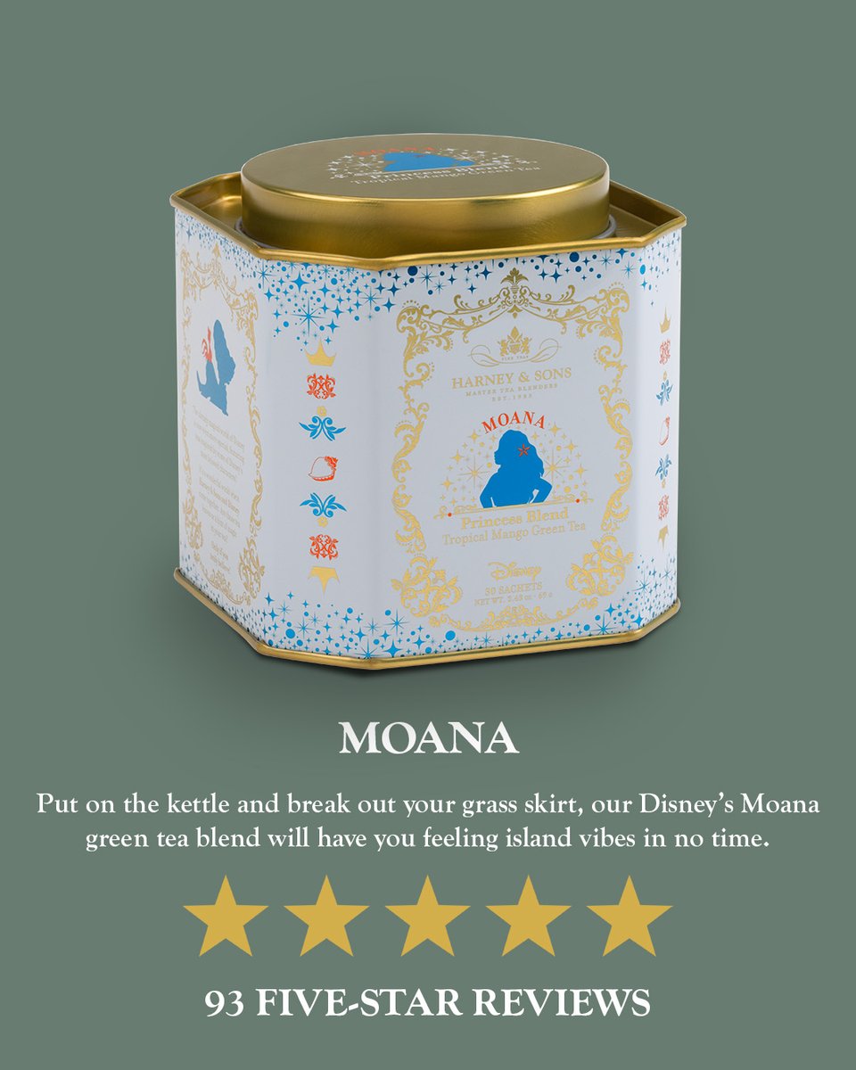 Make a Disney fan’s day with specially blended teas from our Disney Collection. Discover them all at short.harney.com/disney/.