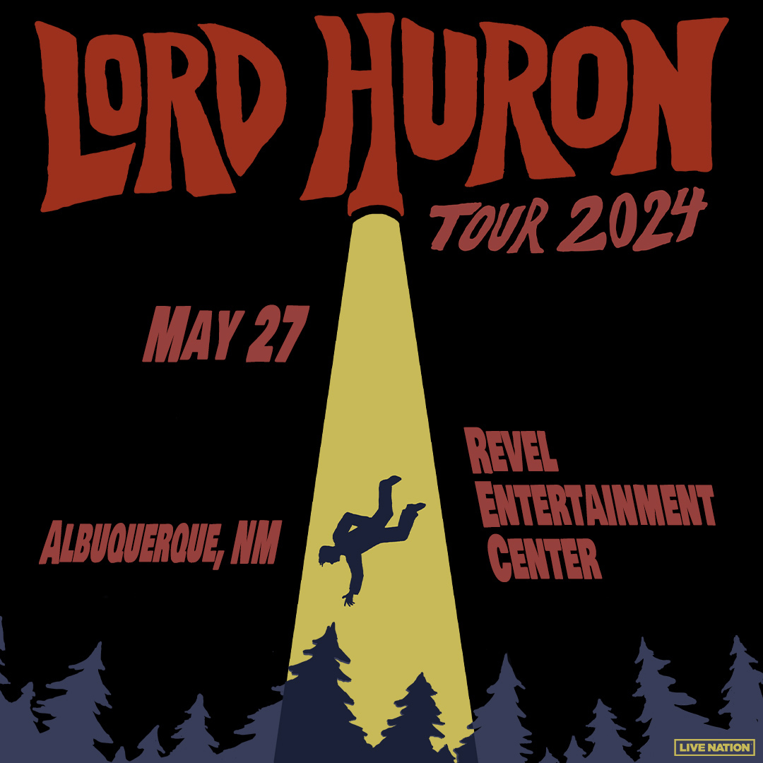 @lordhuron will be performing on May 27th in ABQ 💯 Preorder your tickets here prekindle.com/event/63249-lo…

#abq #downtownabq #abqlive #albuquerque #abqnightlife #lordhuron #revelabq @livenation