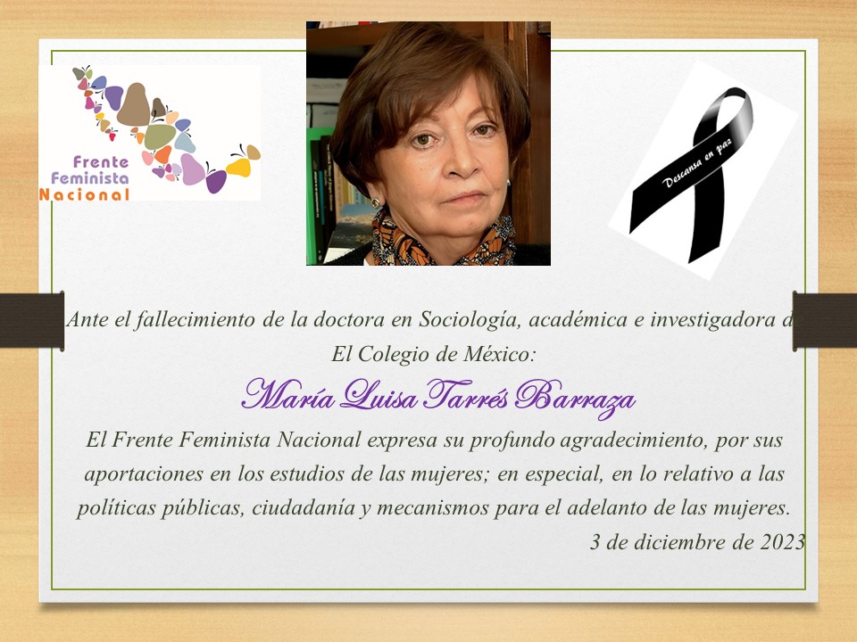 Gracias, querida #MariaLuisaTarres