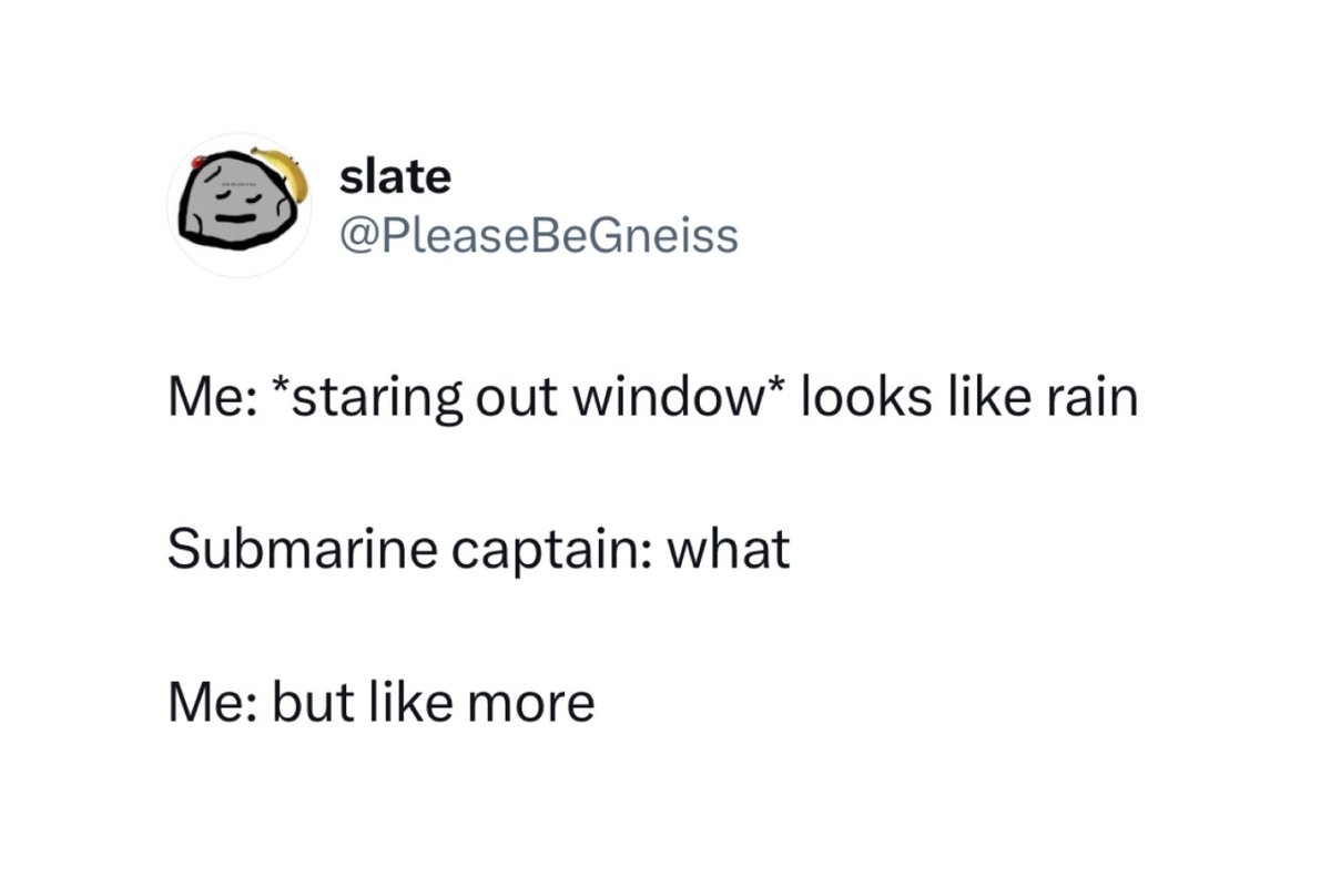 🤣

[credit: <a href="/PleaseBeGneiss/">slate</a>] #funnyX #stolenX #humour #humor #funnymemes #funnystuff #funnymeme #funnymemesdaily #comedy #Xcomedy