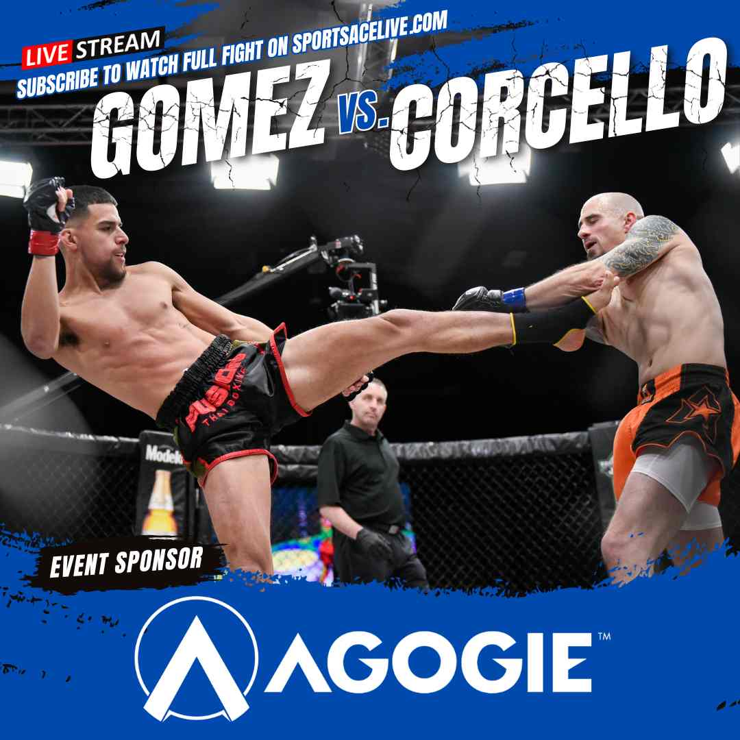 Elite Fight Night on X: Watch the Modified MMA bout (Stand Up MMA)  Gentleman's Agreement between Josue Gomez & Jon Corcello! 🔥 Only on   Proudly sponsored by Agogie Resistance Apparel!  #Sportsacelive #