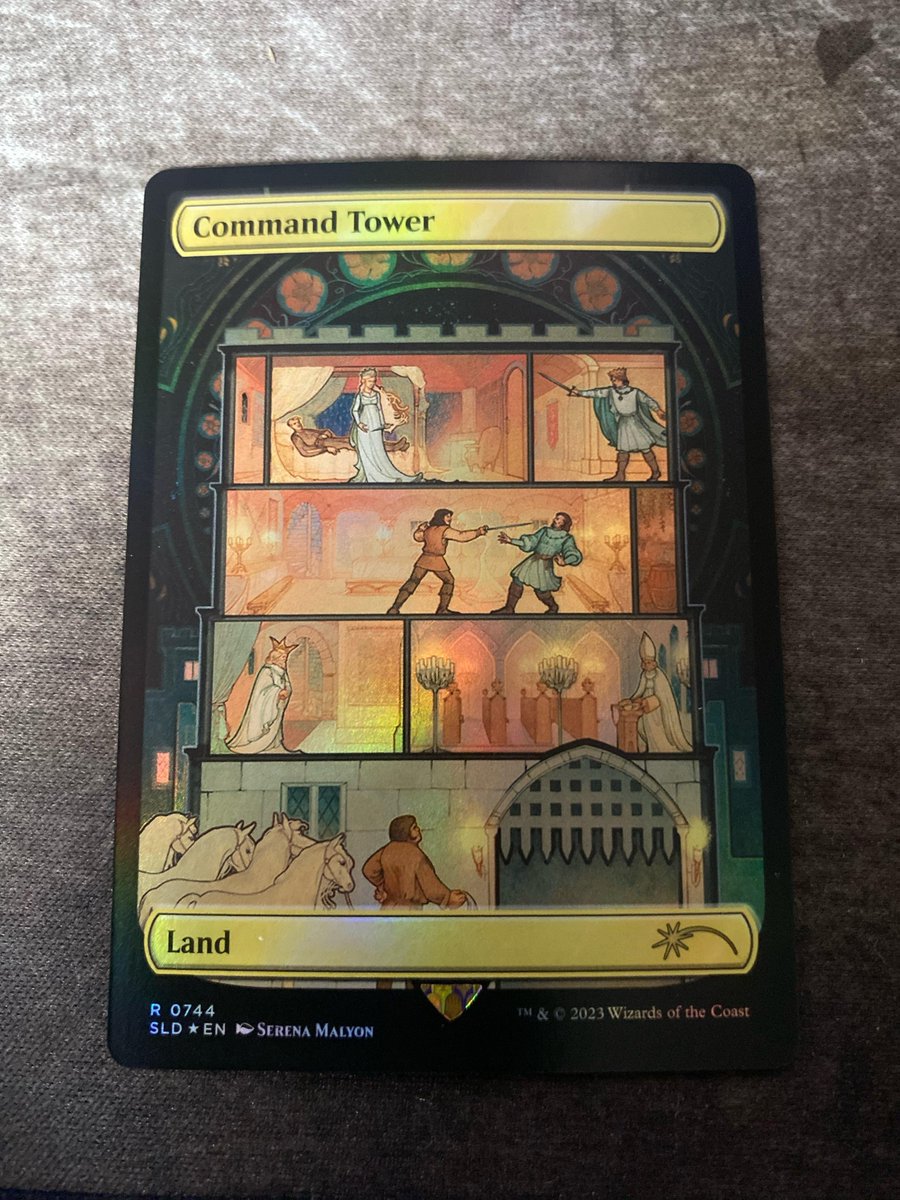 The Princess Bride Command Tower bonus card is AMAZING! #MTG @MTGSecretLair