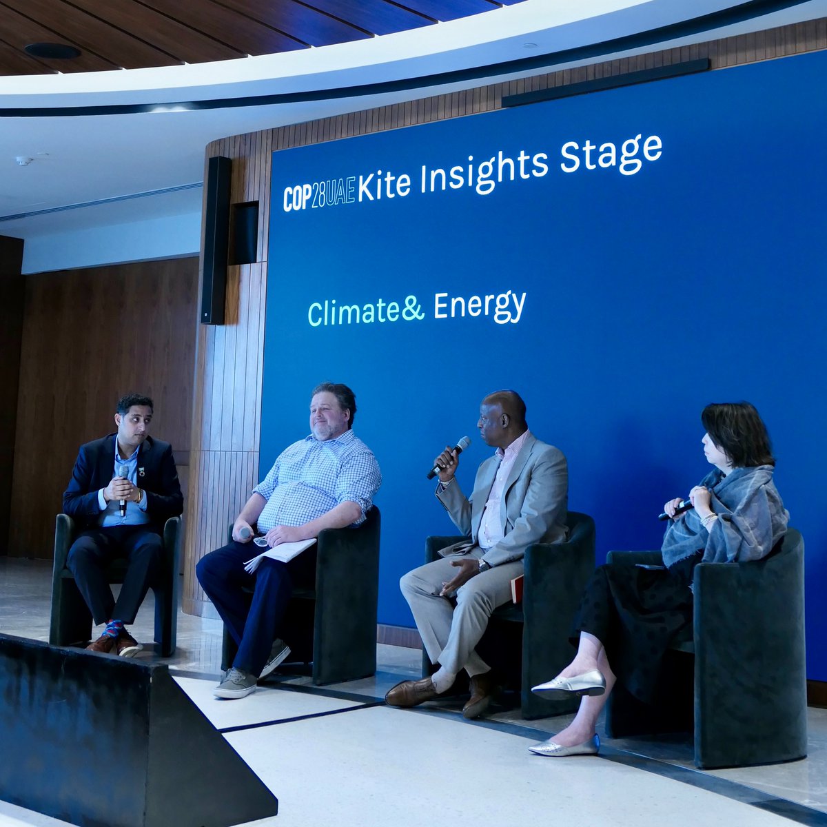 ColumbiaUEnergy's tweet photo. How do investors in the energy transition and infrastructure consider health, livelihoods, and wellbeing in their decisions?
CGEP #EnergyOpportunityLab Managing Director @andrewnkamau joined experts at #COP28 in exploring pathways to sustainable energy models. https://t.co/1vshLonkFF