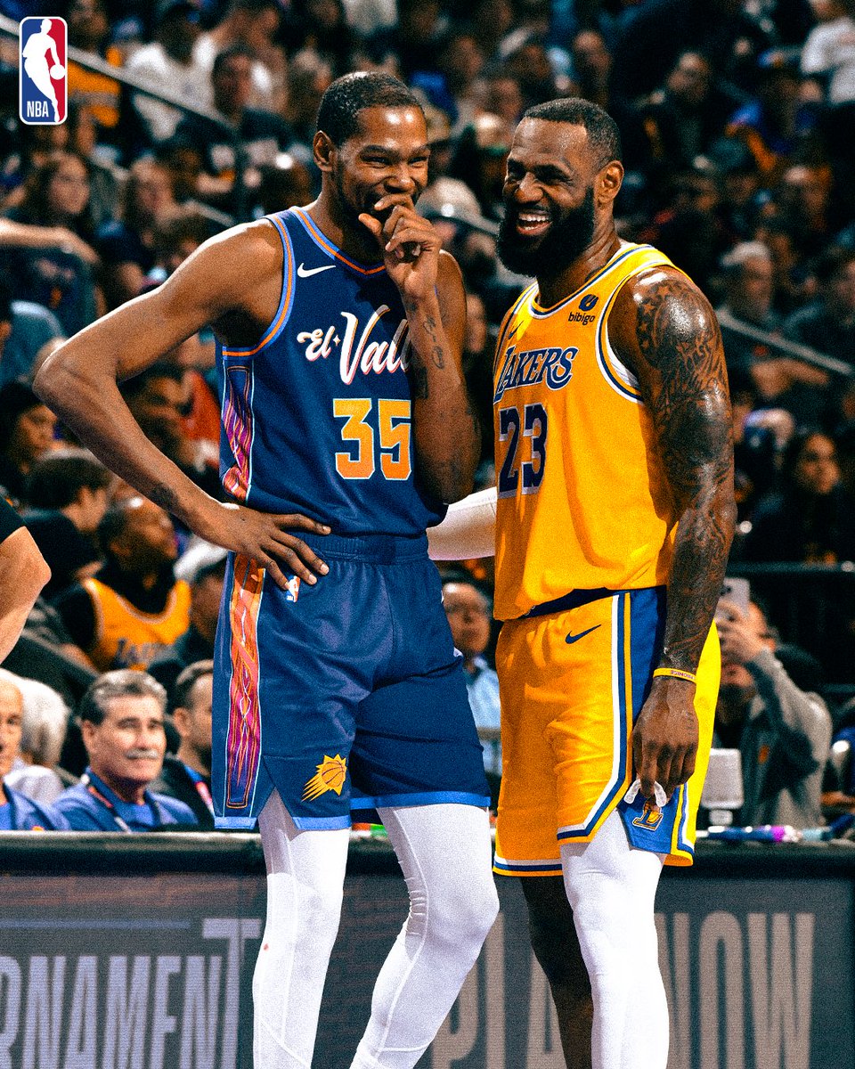 NBA's tweet photo. All-time scoring leaders in WIN OR GO HOME games (min. 5 games):

Michael Jordan: 36.8 PPG (5 games)
Kevin Durant: 36.2 PPG (5 games)
LeBron James: 34.9 PPG (8 games) https://t.co/mrEl4D7DPd