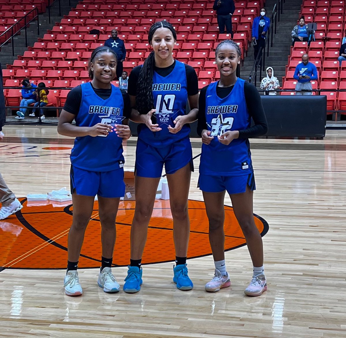 Cowtown Classic Awards!
All-Tournament- Jayla Jackson-Allen and Aolani Woldai

I’m still here!!!!!!!🐻