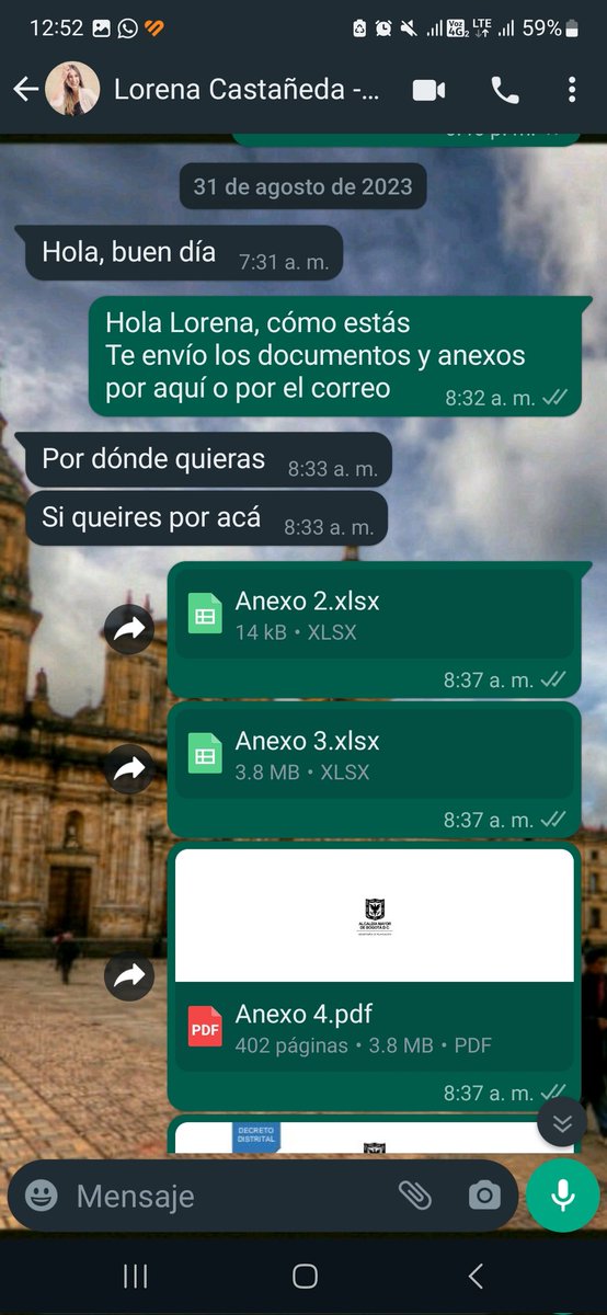 guerrerojaguar1's tweet photo. ¡QUIERO DENUNCIAR! el acoso y persecución laboral al que he estado sometido por parte de la Subdirectora @Lore_Castaneda del @BogotaParticipa - @alexanderreina.

Ella me solicitaba trabajar SIN contrato para cumplir las metas del PAI y la reformulación de la Política Pública https://t.co/SZN710O9cW