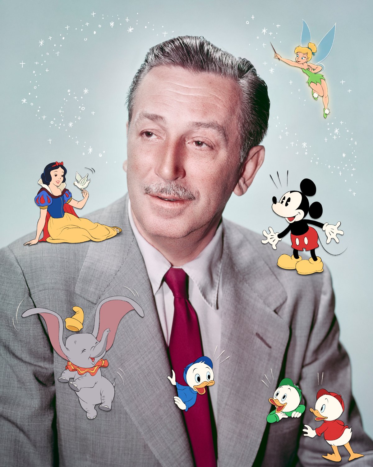 Disney on X: On this day in 1901, Walt Disney was born in Chicago,  Illinois. Join us in celebrating the life and career of the man who made  the magic! ✨ #Disney100