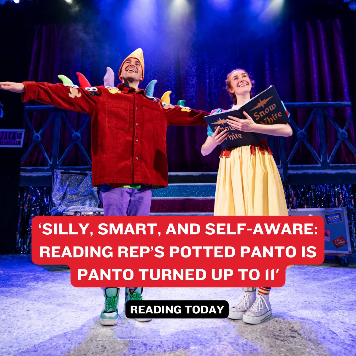Two more fabulous reviews for Potted Panto! ✨🎄

Who doesn't want to laugh until their face hurts? 🤣 It's none stop fun, come and join us! 

Tickets are now very limited, so grab them whilst you can! 🎟️

#PottedPanto #ChristmasPanto #ChristmasShow